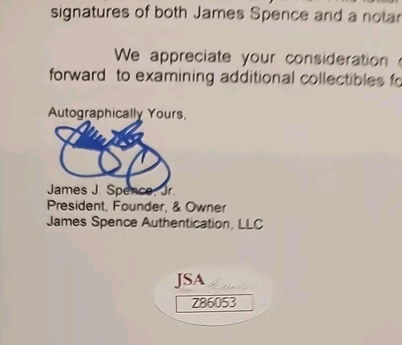DONALD TRUMP 45th PRESIDENT HAND SIGNED AUTOGRAPHED MLB BASEBALL JSA cert. - Image 7