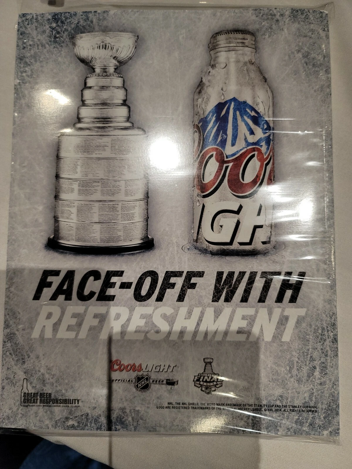 2014 STANLEY CUP FINAL PROGRAM LOS ANGELES KINGS NEW YORK RANGERS NHL CHAMPIONS - Image 2