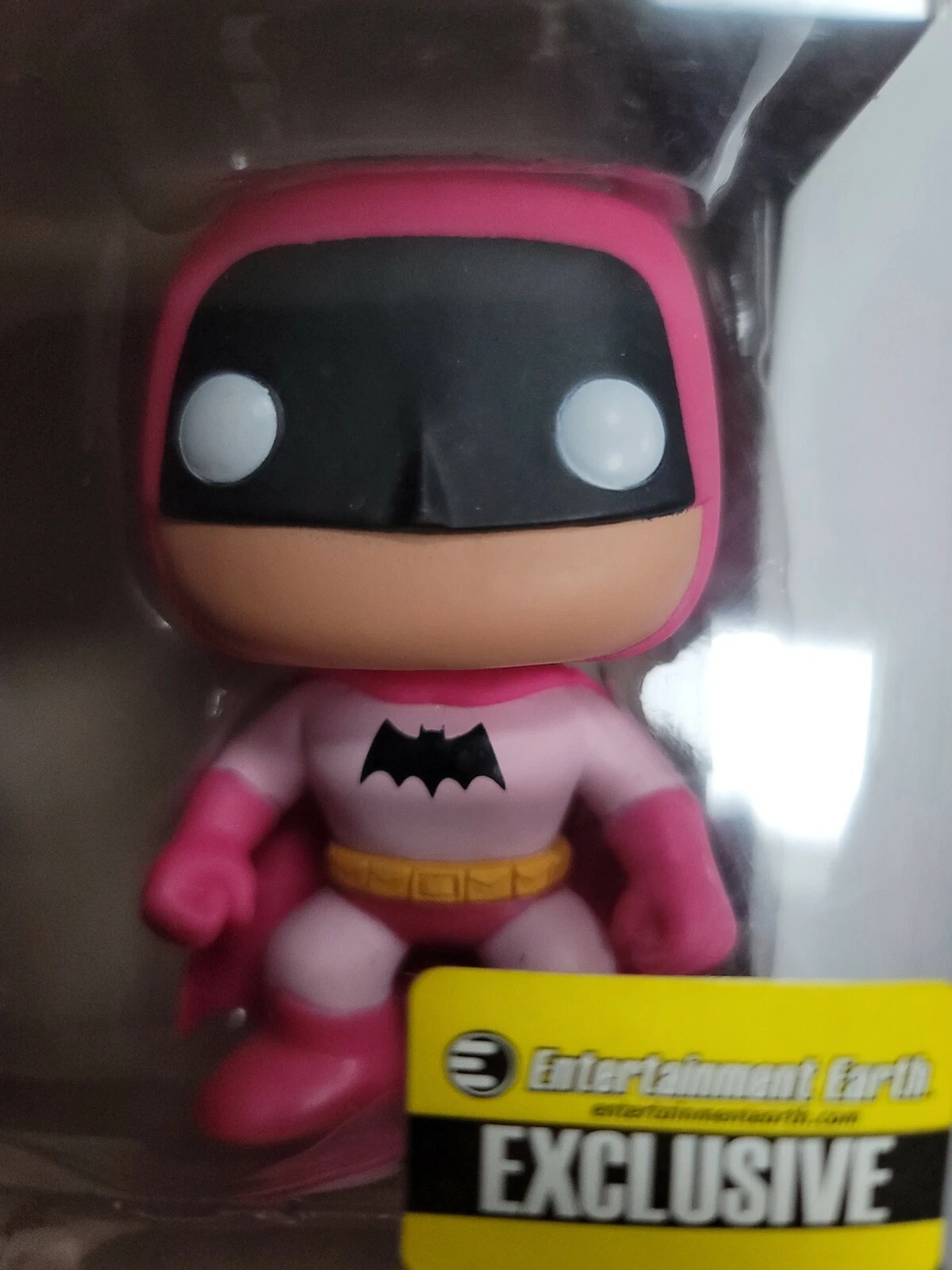 DC Super Heroes Pink Batman Pop Vinyl Figure # 01 Entertainment Earth Exclusive - Image 2