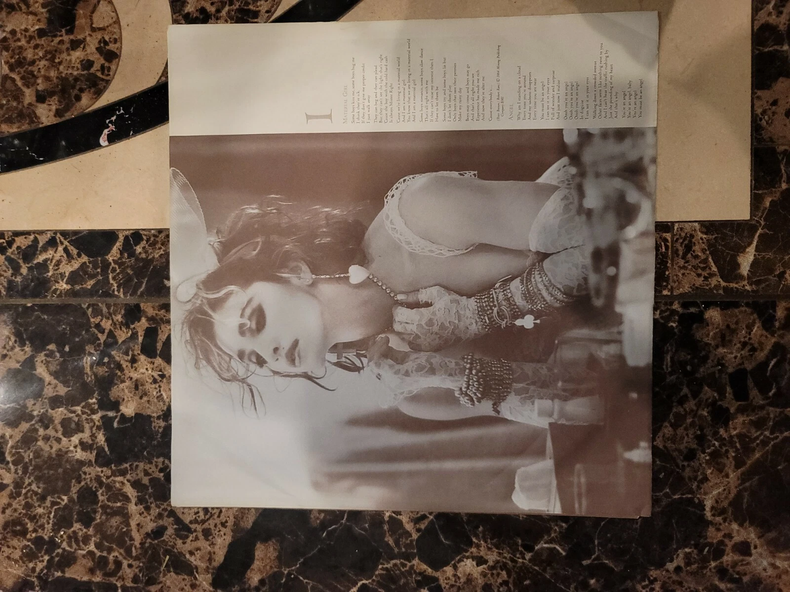 MADONA LIKE A VIRGIN Vinyl LP 1st Press,Sire 25157-1 With Lyrics 1984 - Image 3