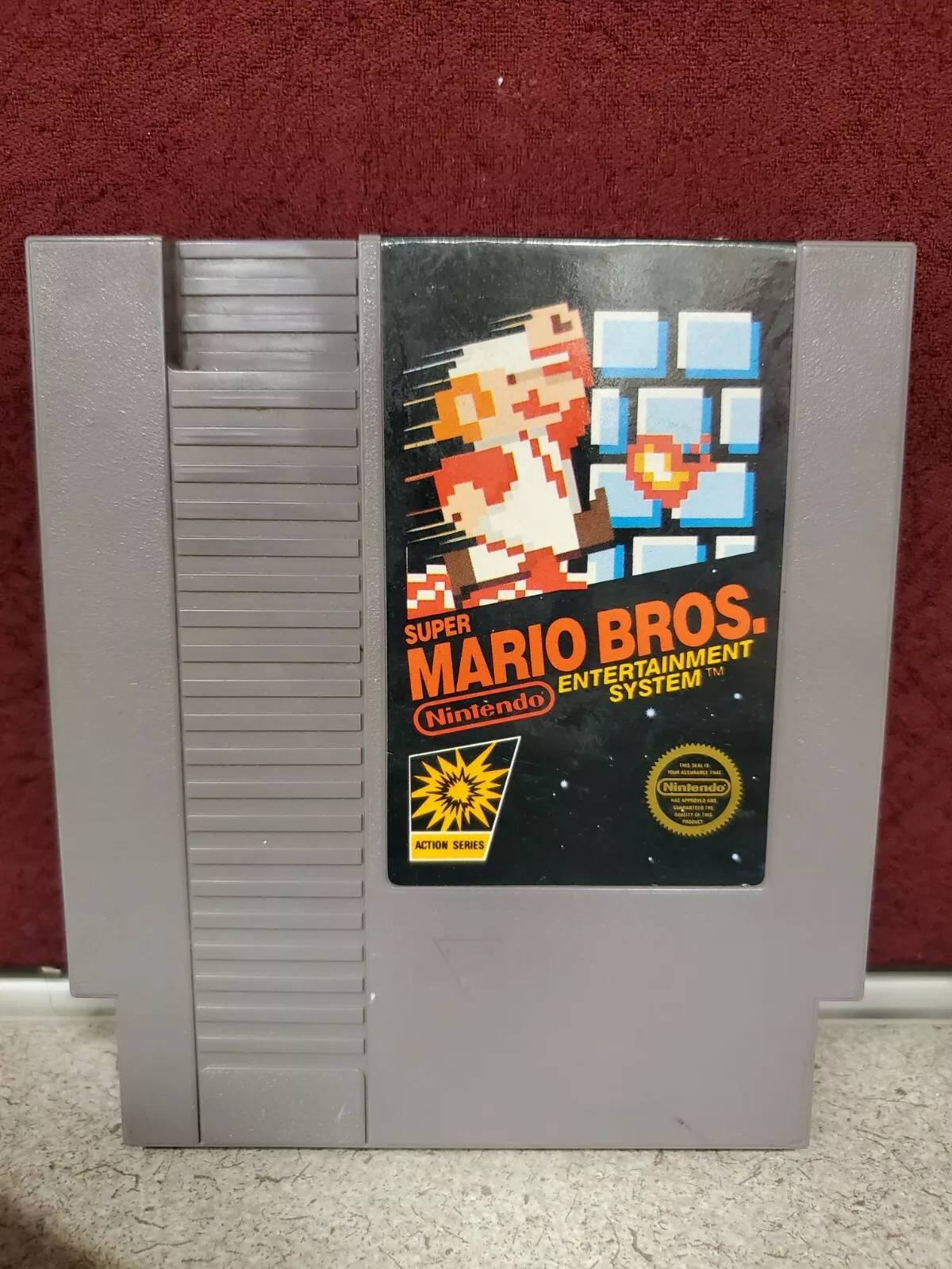 Original Super Mario Bros. (NES 1985) 5 screws.