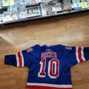 2007-2008 Nigel Dawes New York Rangers Game Worn Jersey