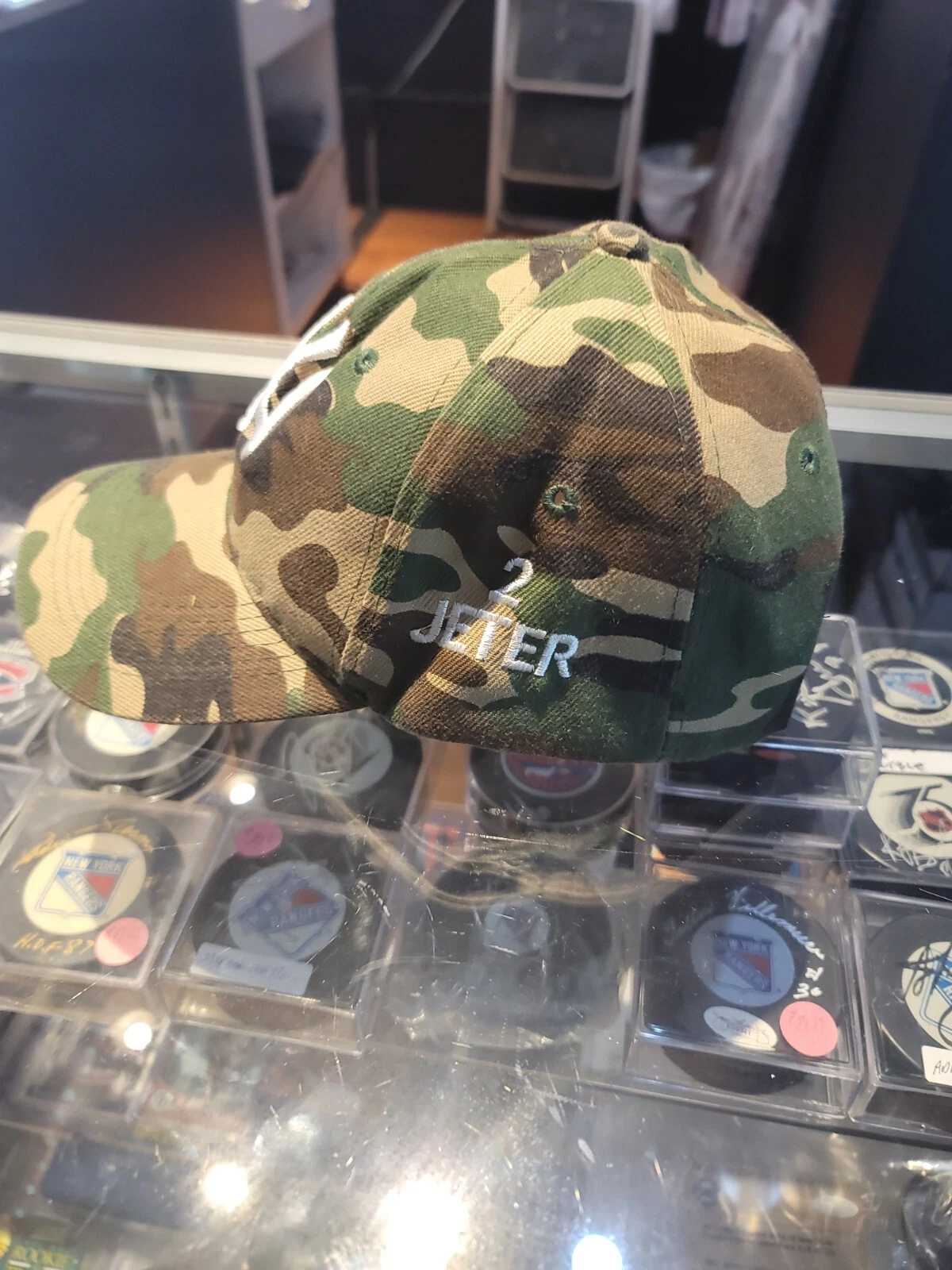 NEW ERA MLB New York Mets Fitted 7 1/8 Camo Style Military JETER - Image 2