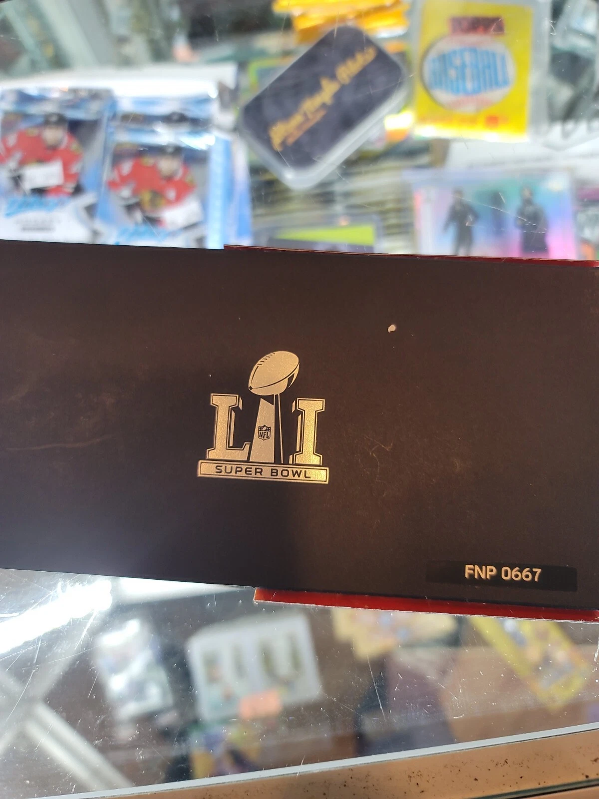 Superbowl LLI Friday Night commissioners Party Invitation.