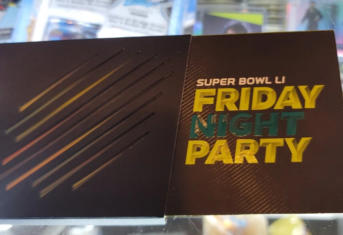 Superbowl LLI Friday Night commissioners Party Invitation. - Image 3
