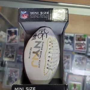 NFL SUPER BOWL XLVIII FULL SIZE FOOTBALL SEAHAWKS BRONCOS NY NJ