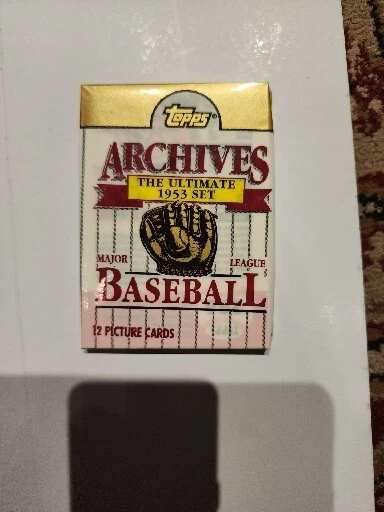 1991 Topps Archives Pack “1953” Gil Hodges #296 (Top) Fresh out of A Box