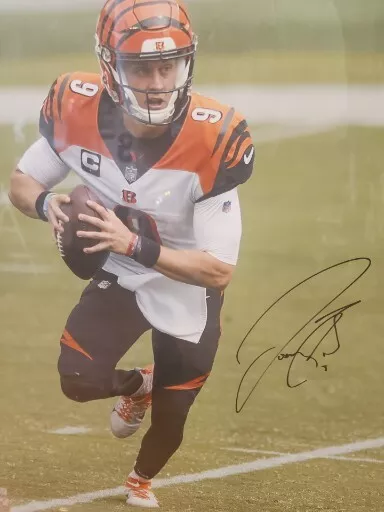 Joe Burrow Signed Cincinnati Bengals 16x20 Photo Fanatics Certified - Image 4