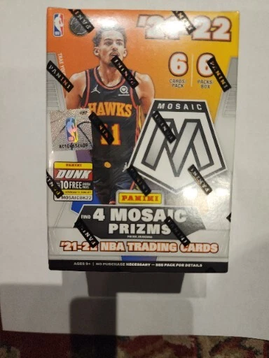 2021-22 Panini Mosaic NBA Basketball Blaster Box BRAND NEW!